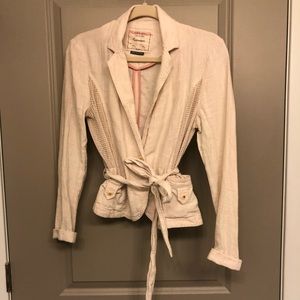 Fun linen light jacket